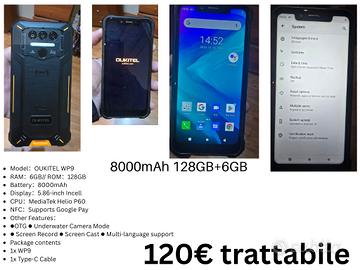 OUKITEL Rugged Phone wp9