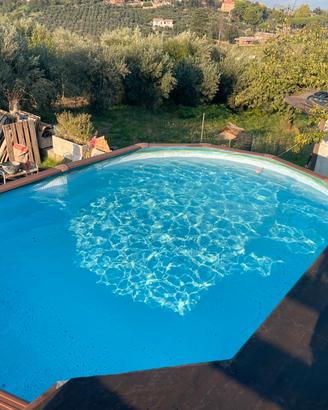 Piscina GRE fuori terra 5x3 h1,2
