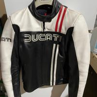 Giacca pelle Ducati donna