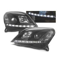FARI OPEL ASTRA H 04-09 LUCE DIURNA A LED FONDO NE