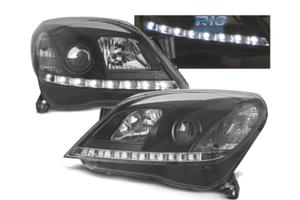 FARI OPEL ASTRA H 04-09 LUCE DIURNA A LED FONDO NE