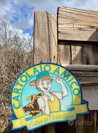 Insegna targa cartolaio amico  lotto