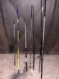 Canne daiwa laghetto e tubertini