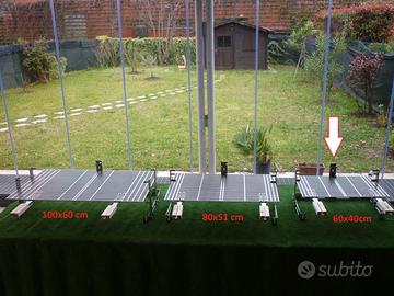 GRIGLIA BRACIERE 60X40 INOX PER CAMINO - ilSimo