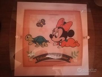 Lampada Minnie per cameretta bimba