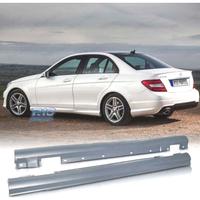 MINIGONNE LATERALI MERCEDES CLASSE C W204 LOOK AMG