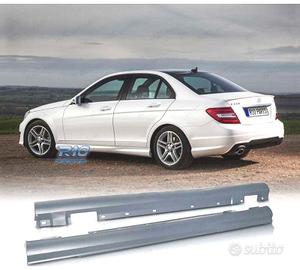 MINIGONNE LATERALI MERCEDES CLASSE C W204 LOOK AMG