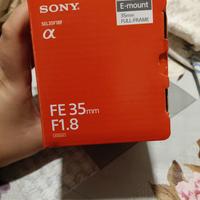 Obbiettivo x macchina fotografica di Sony