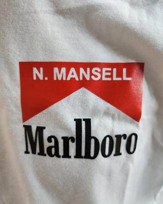 maglietta Nigel Mansell Ferrari