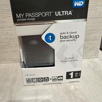 Hard disk esterno WD mu passport ultta 1TB