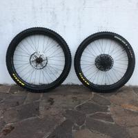 Coppia ruote mtb Racface AR 30 offset mullet NUOVE