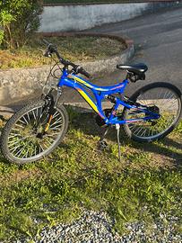 Bici ragazzo bi-ammortizzata come nuova, poco uso