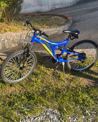 Bici ragazzo bi-ammortizzata come nuova, poco uso