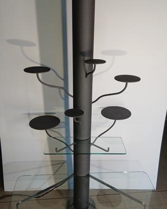 Struttura ad Albero in Ferro e Cristallo 