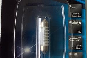 Lampada a led da plafoniera osram 36mm blu