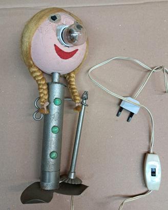 Lampada vintage figurativa per bambini anni ’50/60