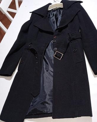 Cappotto lungo nero