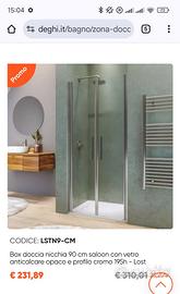Box doccia Deghi modello saloon