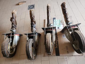 4 ruote da ponteggio 