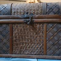 bauletto cofanetto vimini