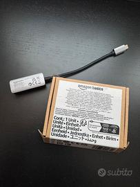 Adattatore USB C  RJ45 Ethernet gigabit