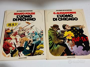 UN UOMO UN’AVVENTURA LOTTO DI DUE FASCICOLI