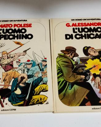 UN UOMO UN’AVVENTURA LOTTO DI DUE FASCICOLI