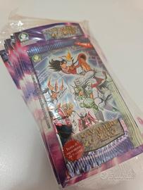 10 bustine cavalieri dello zodiaco