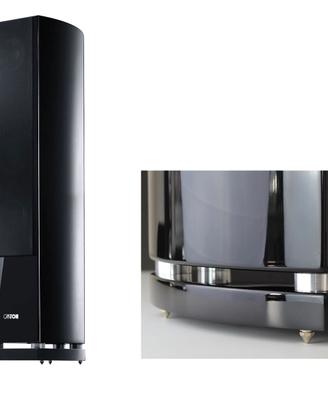 Casse Canton Vento 890 DC Nero laccato la coppia