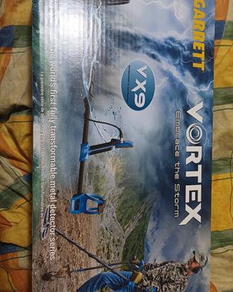 metal detector garrett vortex vx9 nuovo di negozio