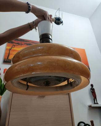 Lampadario vintage da cucina a sospensione 