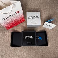 Omega x swatch mission on earth desert