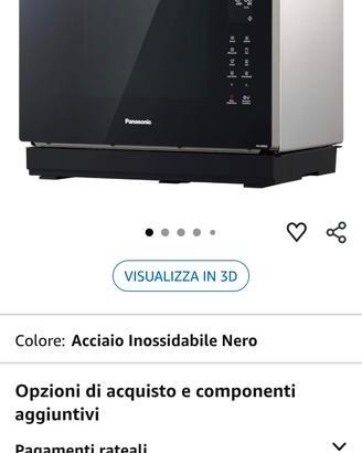 Forno combinato 4 funzioni Panasonic