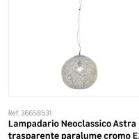 lampadario come nuovo 