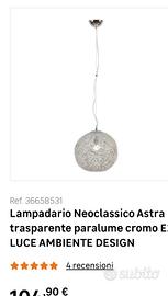 lampadario come nuovo 
