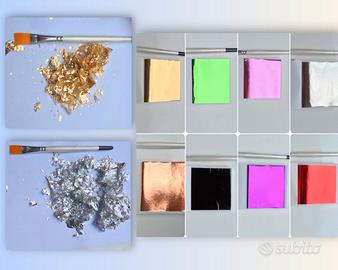 Set Potale a Specchio Colorata – 40 Fogli + Scagli