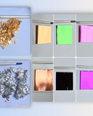 Set Potale a Specchio Colorata – 40 Fogli + Scagli