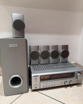 Theater Kenwood KRF-V5580D + Subwoofer e Satelliti