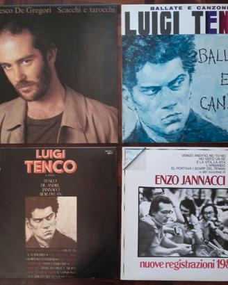 LOTTO 8 ALBUM DISCHI VINILE MUSICA ITALIANA