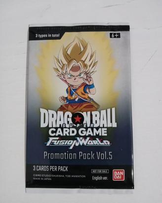 Bustina Dragonball  Promotion Pack Vol. 5