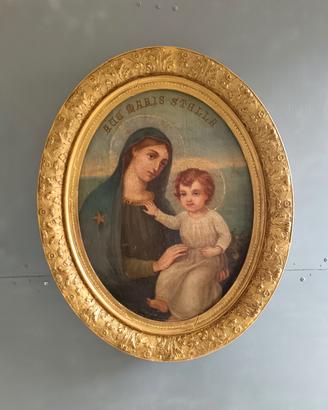 Dipinto Antico  Olio su Tela Fine '800 