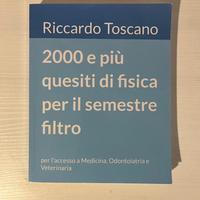 Eserciziario Riccardo Toscano fisica test medicina