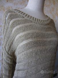 Maglie traforate taglia unica bianca o beige