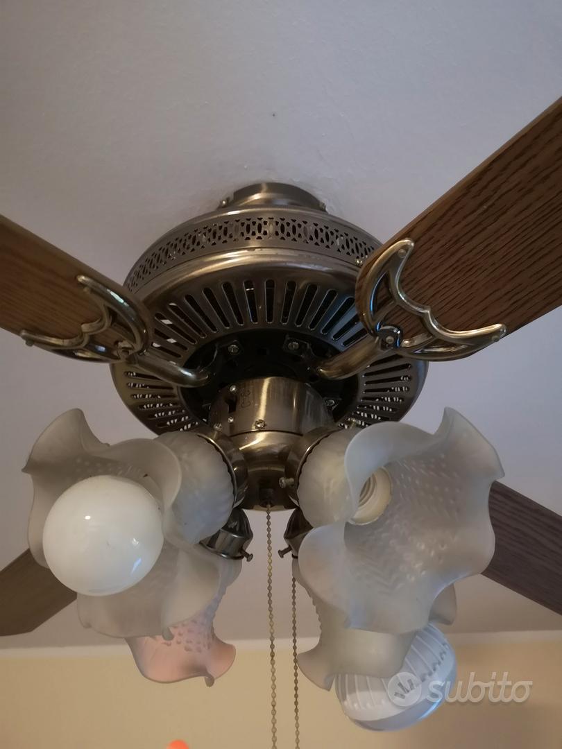 LAMPADARIO VENTILATORE ventilatore da soffitto - Arredamento e Casalinghi  In vendita a Milano