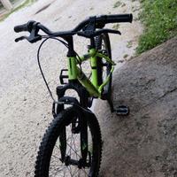 Rockrider gialla fluo bambino