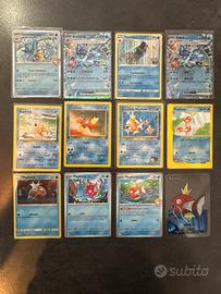 🐟 Lotto Carte Pokémon Magikarp & Gyarados 🐉