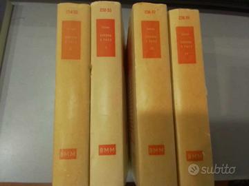 Guerra e Pace edizione integrale BMM 4 volumi