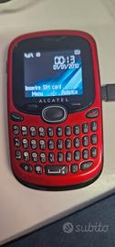  Cellulare gsm Alcatel OT-255D Rosso Dual Sim