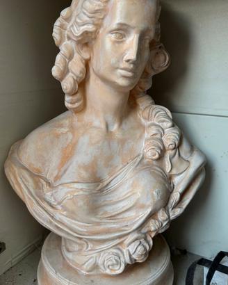 Busto Donna in Gesso
