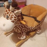 giraffa a dondolo per bambini